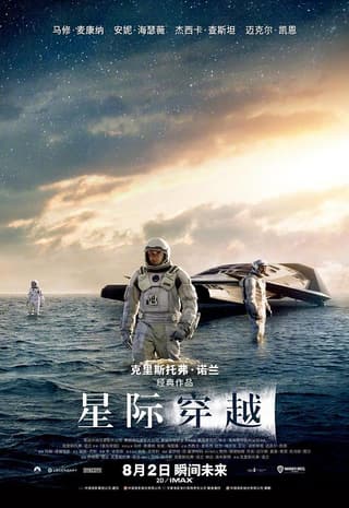 《星际穿越》海报