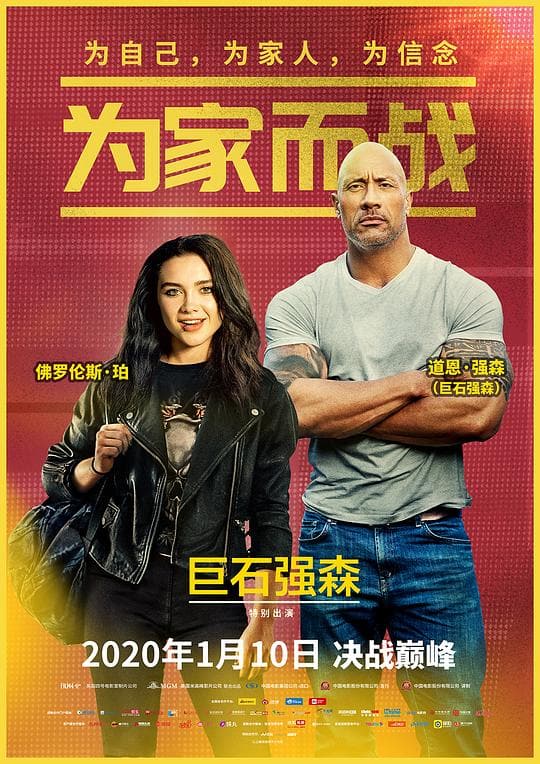 《为家而战》海报